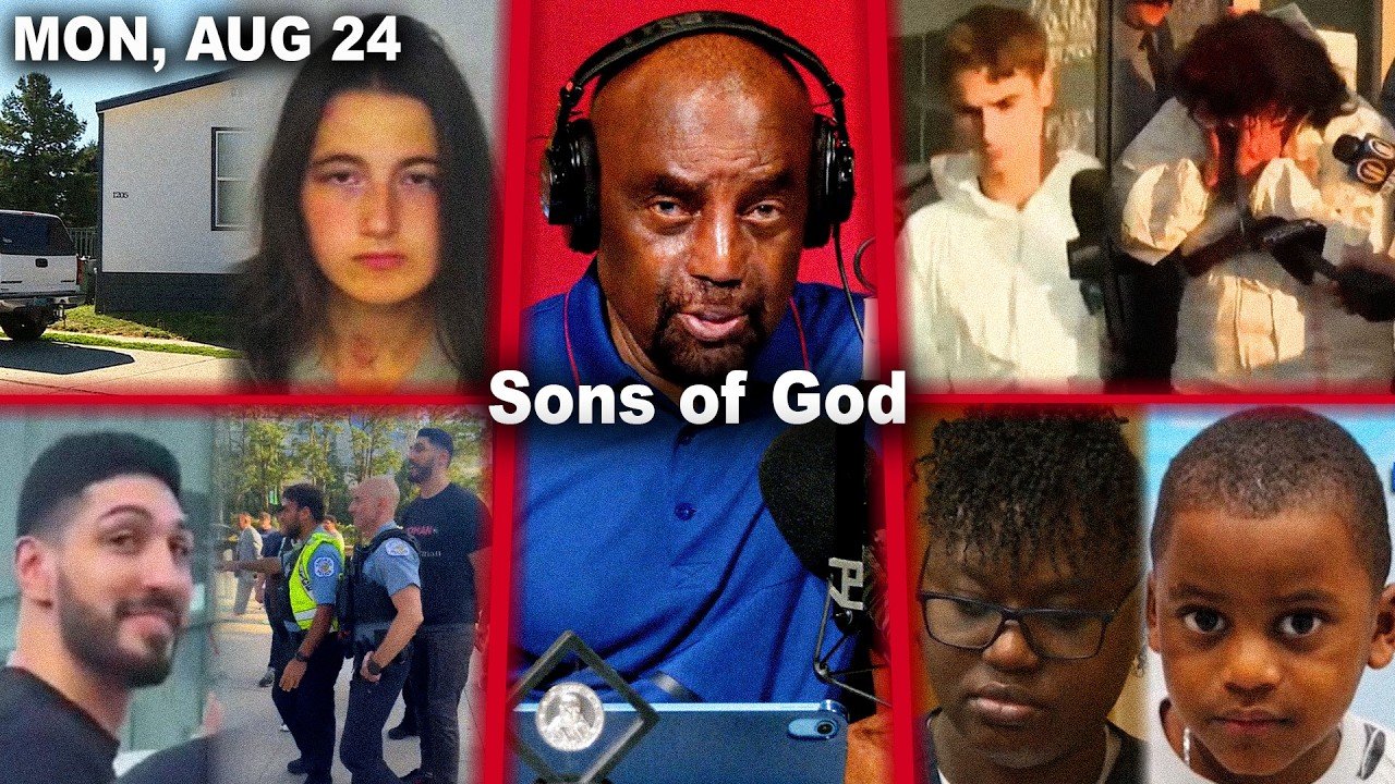 Sons of God | "Say Goodbye." Demons. WNBA: Woman? Karmelo Denied. Bass vs Raman | JLP Mon 8/24/26