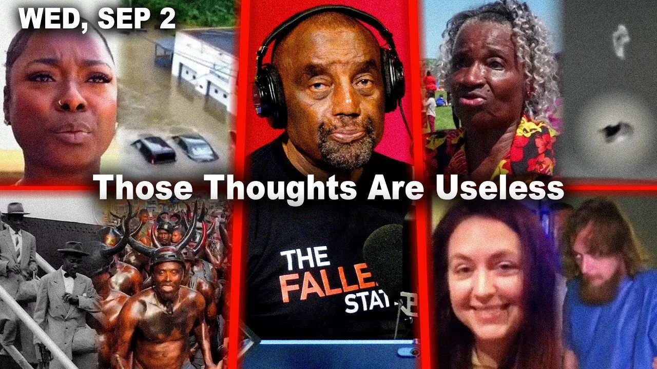 Those Thoughts Are Useless | Gary, IN. London. Judging? Mean God? Antifa Blue Paint | JLP Wed 9/2/26