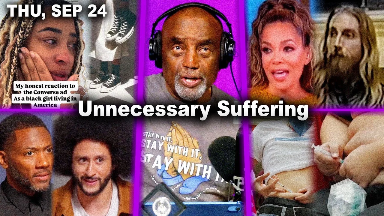 Unnecessary Suffering | Converse Ad. Kaepernick NFL. The View: Clancy. WH vs Media | JLP Thu 9/24/26