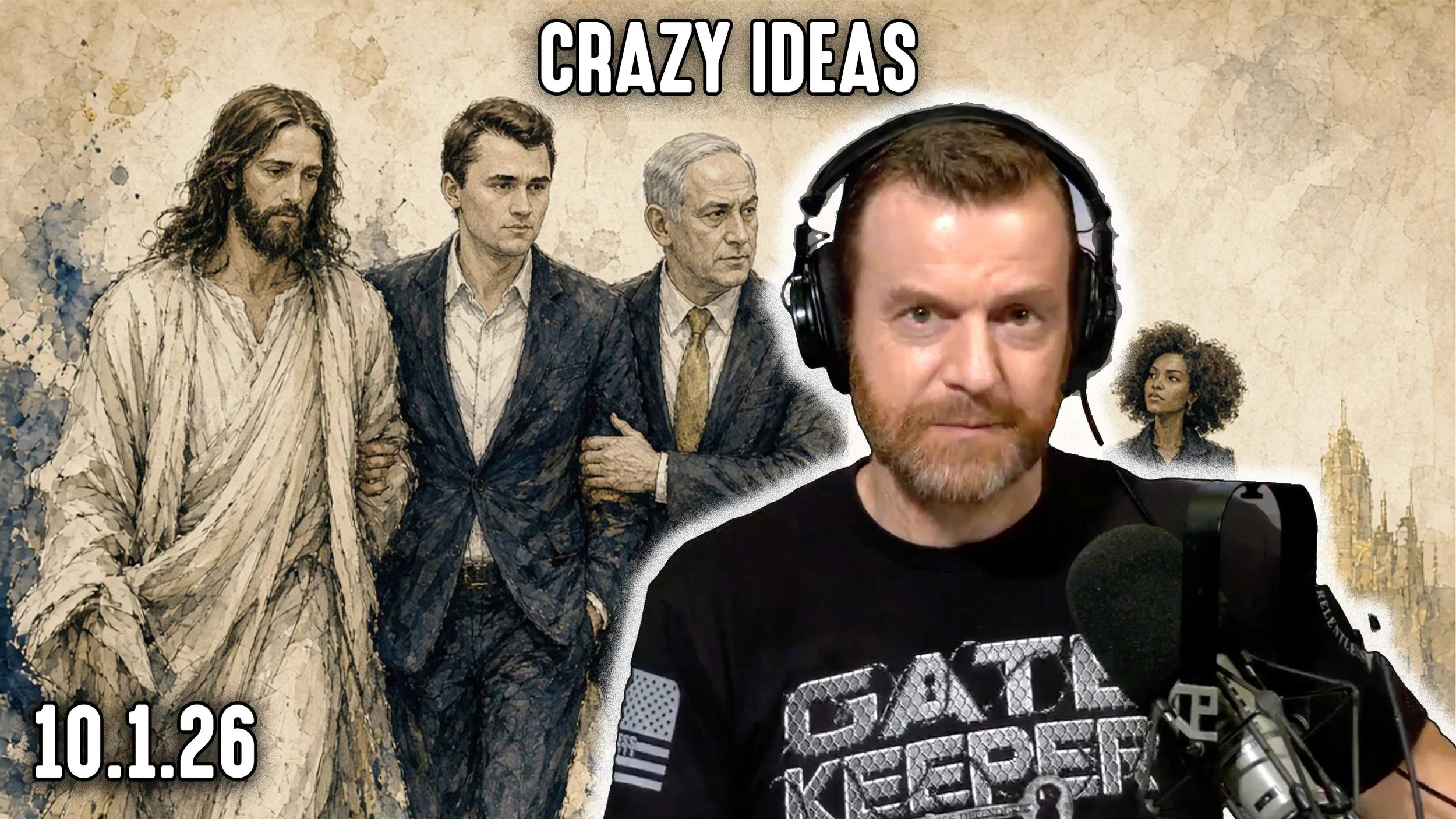 Are All My Callers Crazy? | Charlie Kirk. Israel. Jesus. AI. Cornell 7. Candace | HAKE Thu 10/1/26