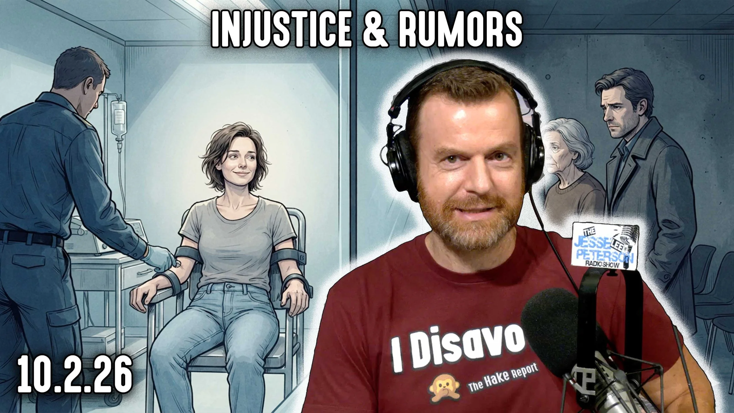Rumors | Don't Sue. Charlie Kirk Loved Israel. Capitol Punishment Errors? | HAKE Fri 10/2/26