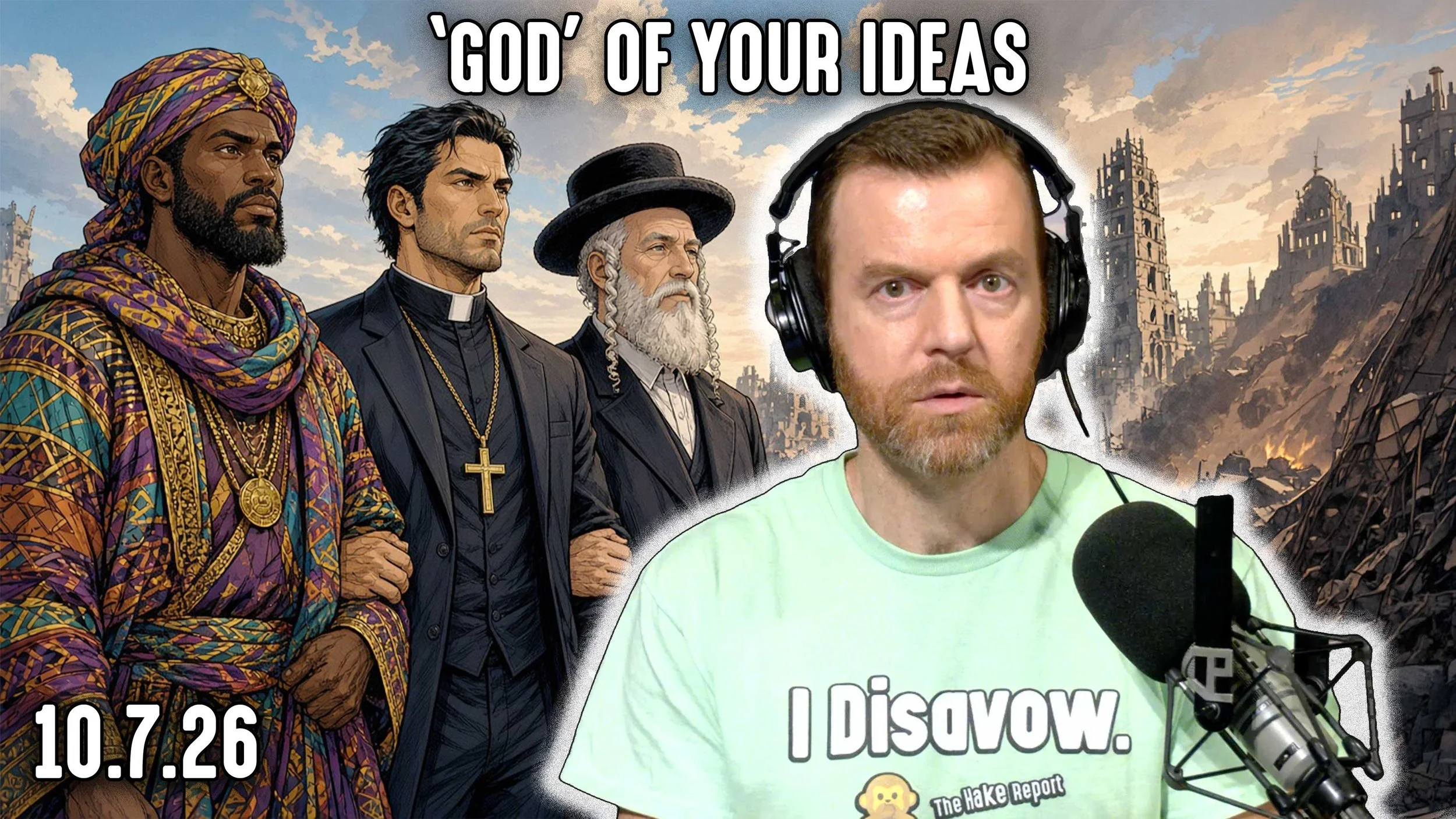 Making 'God' In Man's Image | Pro-West Jews. Vengeful Prophecies. Bible Theories | HAKE Wed 10/7/26