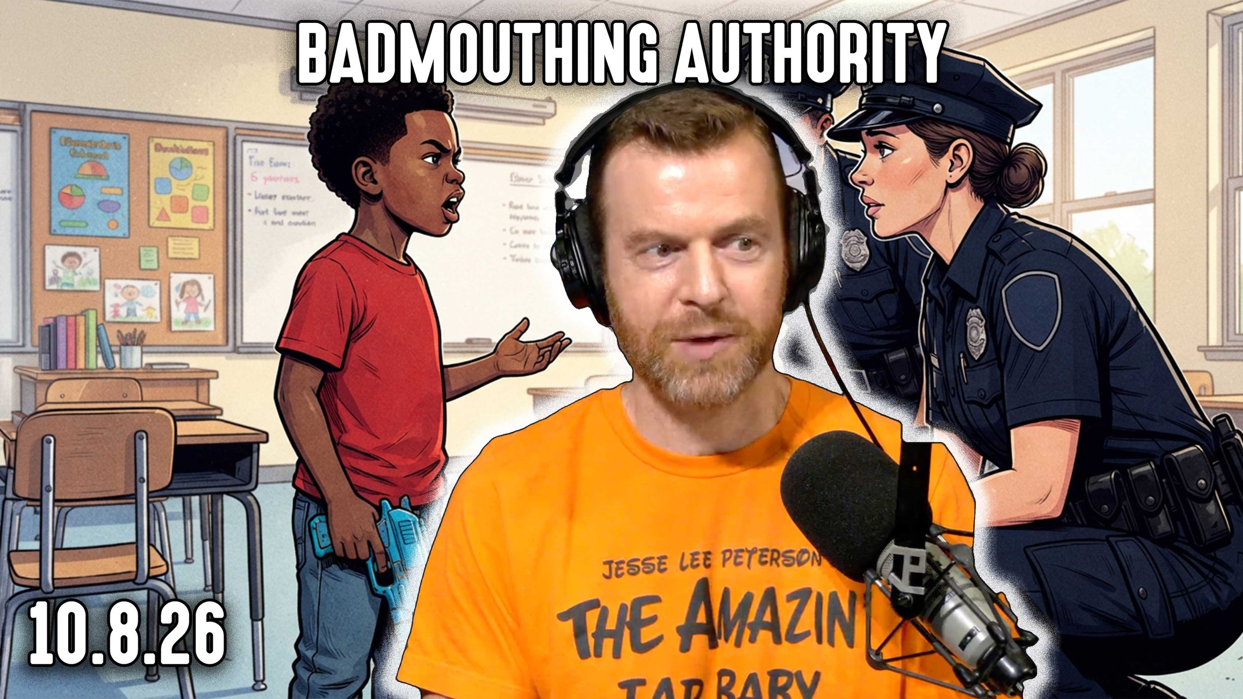 Don't Get Nasty | 6yo Badmouthing Cops. Trump Accounts? Small Price? 'EpSteiN'? | HAKE Thu 10/8/26