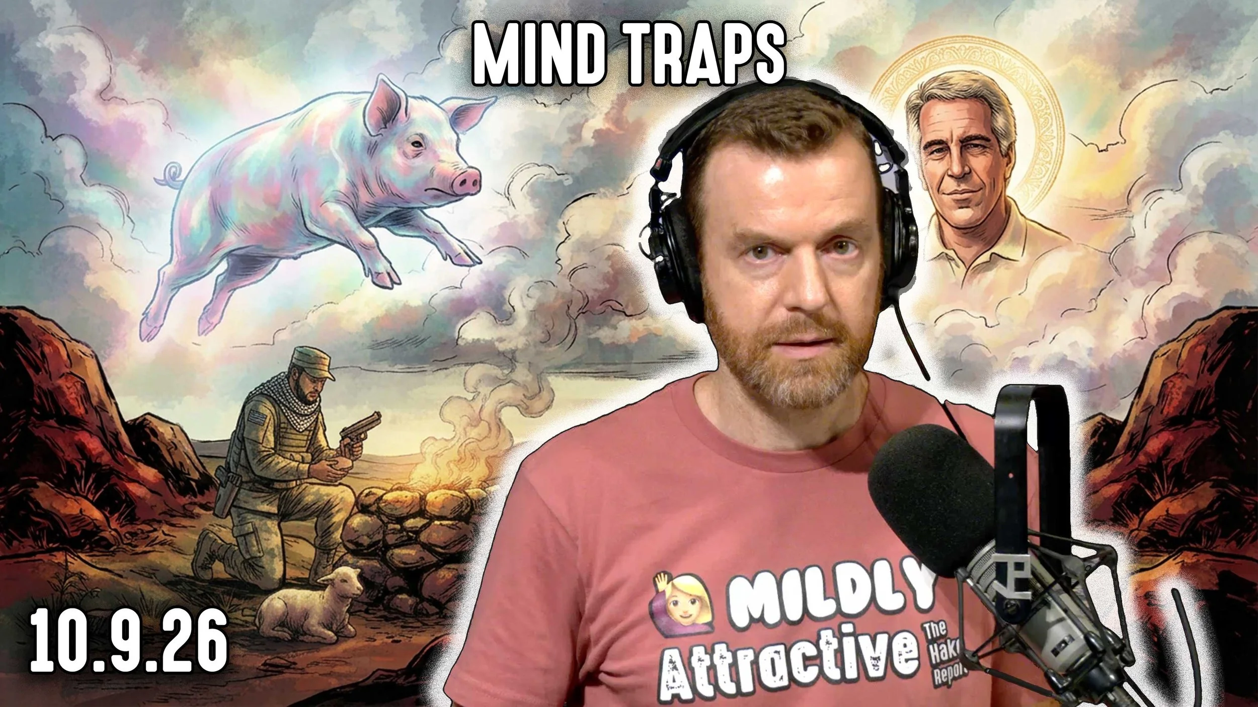 Mind Trap | Haters. Pork. Epstein. God &amp; Sacrifice? Rabbi Wisdom. Nidal Hasan | HAKE Fri 10/9/26