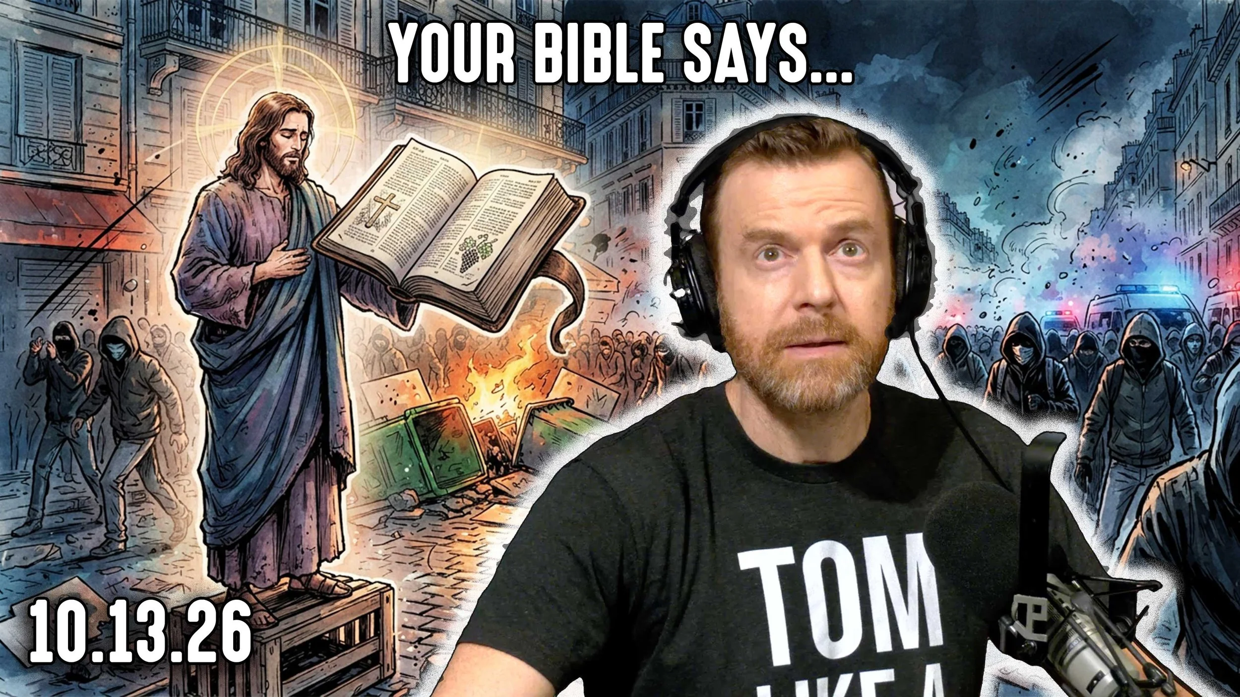 Your "God" | Bible vs Spirit. Ancient China on Jesus? France Riots. AI vs SI | HAKE Tue 10/13/26