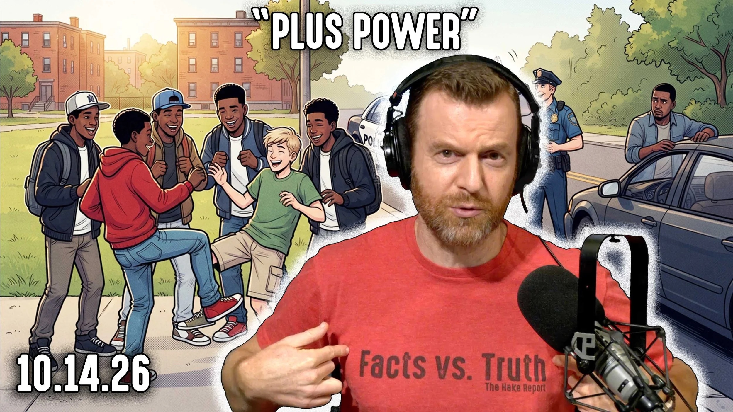 Facts vs Truth | Police Bias. Teen Bullies. "Racism" Definition. Angry &amp; Crazy | HAKE Wed 10/14/26