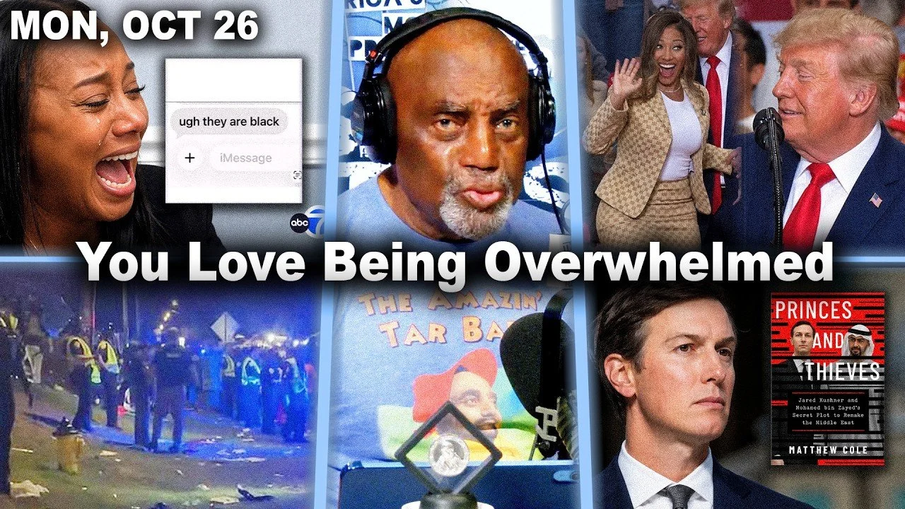 You Love Being Overwhelmed | Bad Text. FAMU. Nicki Minaj. Kushner. Byron Donalds | JLP Mon 10/26/26
