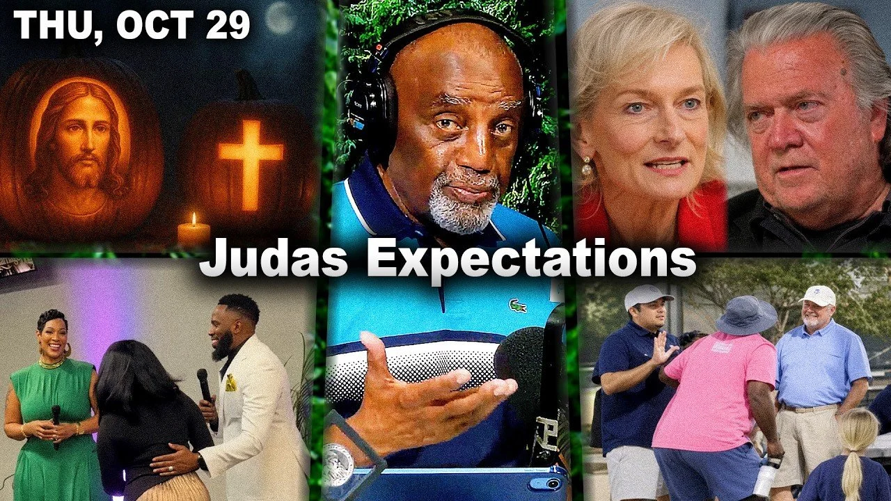 Judas Expectations | Bannon on Trump. Pastor's Two Wives. Christians &amp; Halloween? | JLP Thu 10/29/26