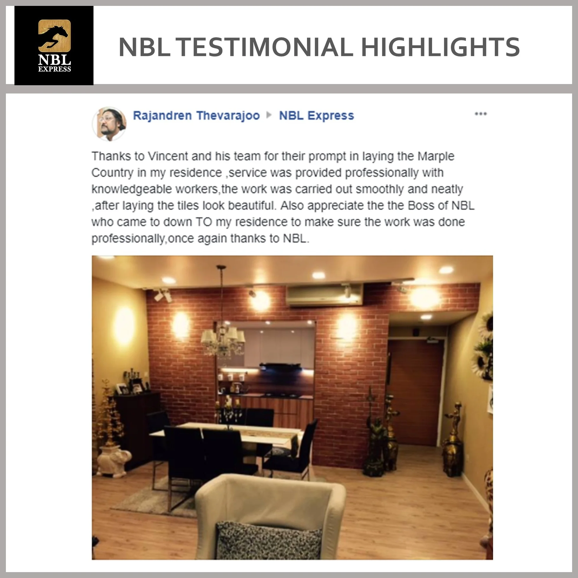 NBL EXPRESS ECO FLOORING PTE LTD