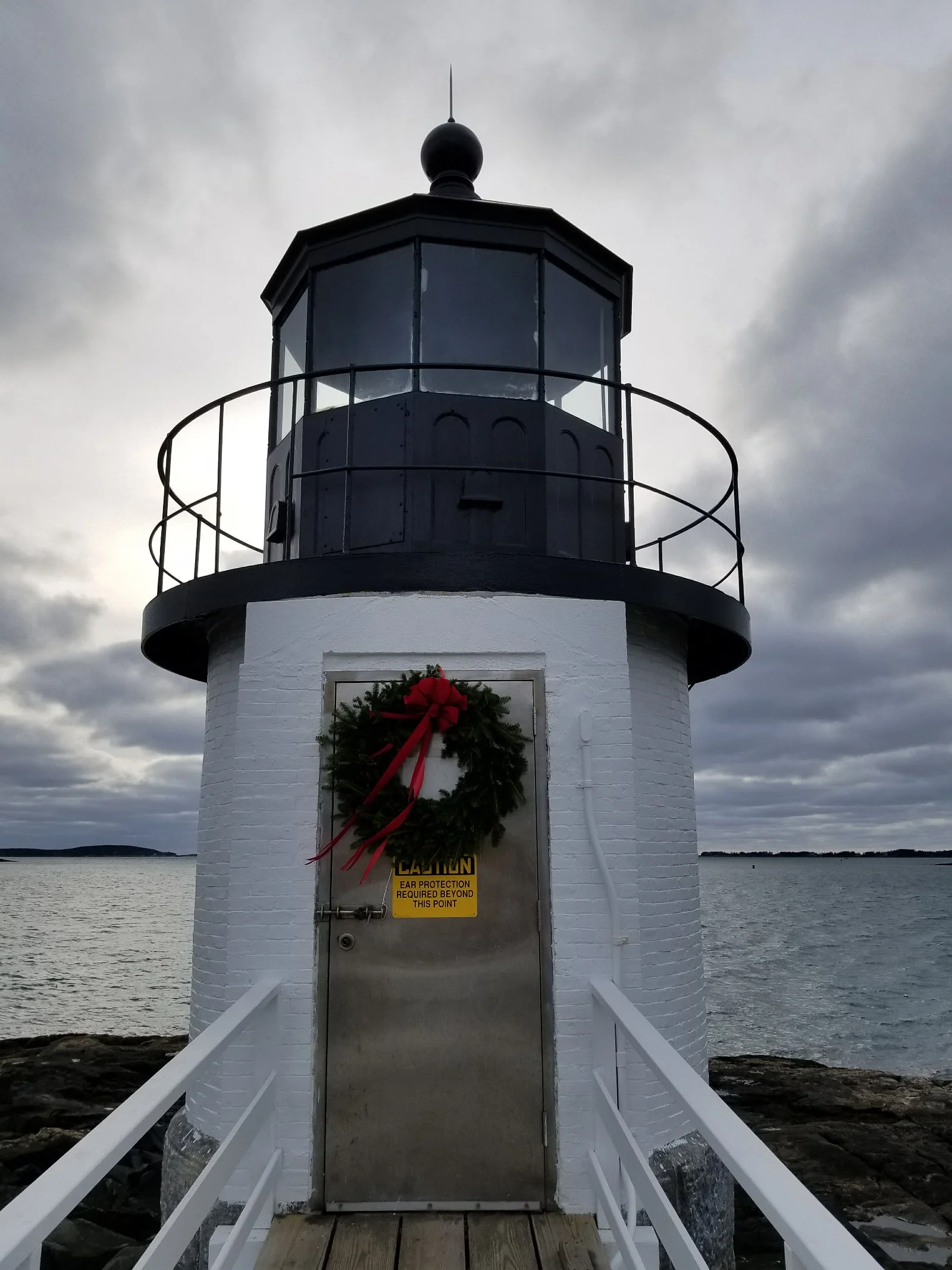 Closeup of Marshall Point Lighthouse