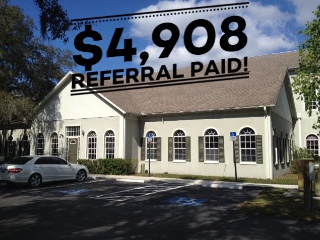 $4,908 Referral Paid
