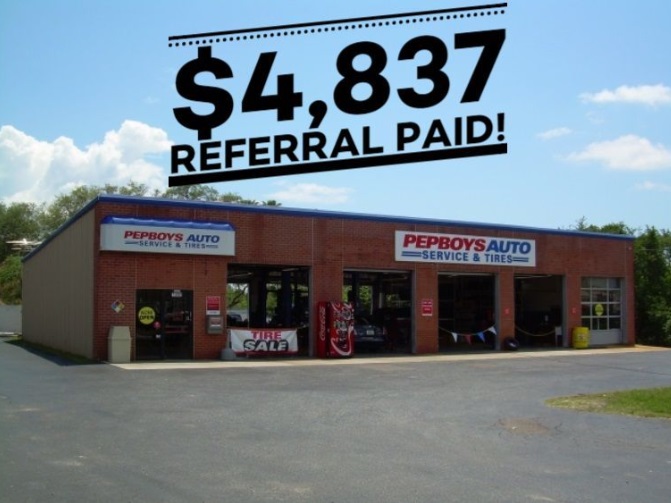 $4,837 Referral Paid