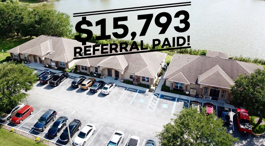 $15,793 Referral Paid