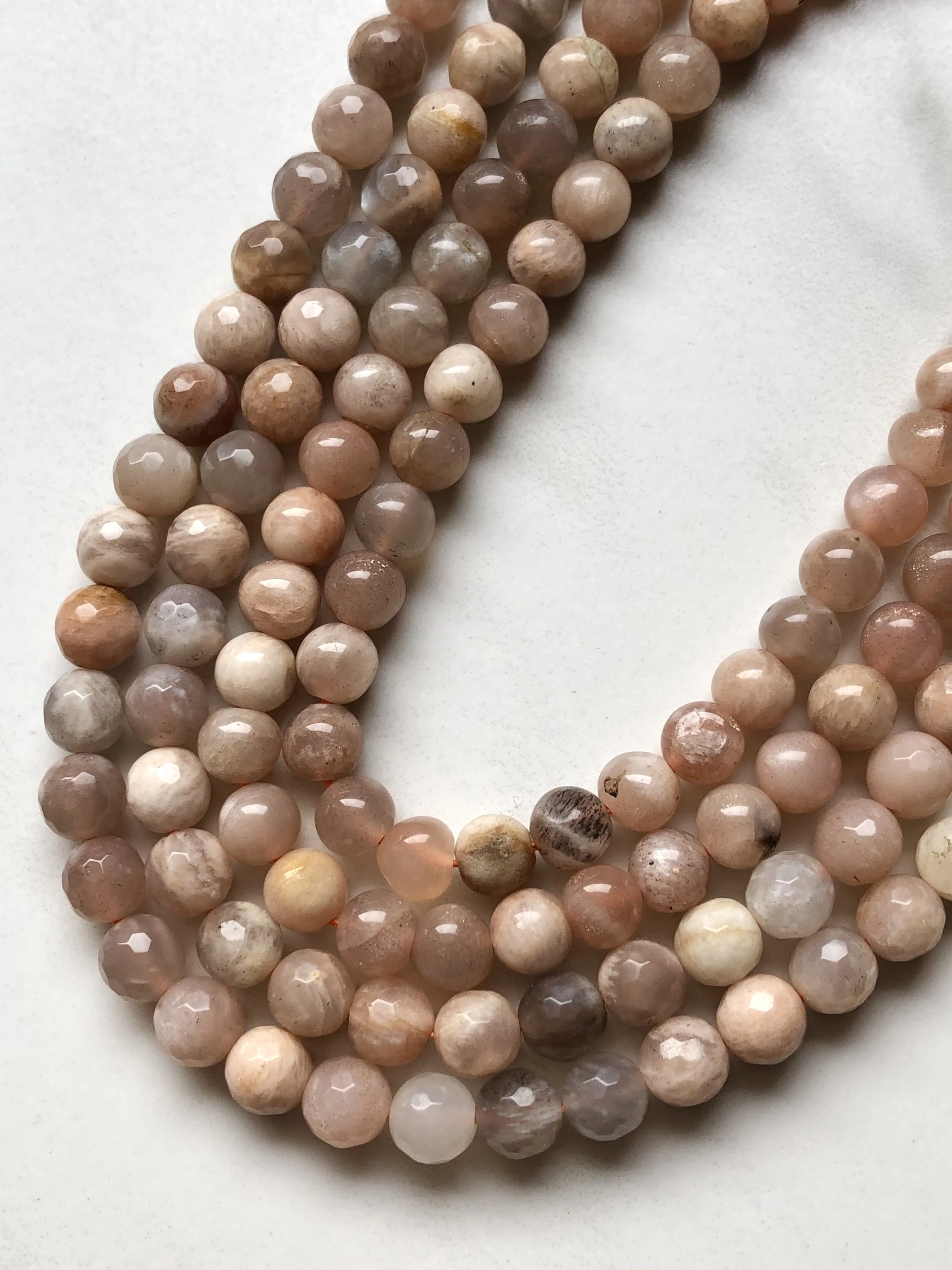 Sunstone Gemstone Beads
