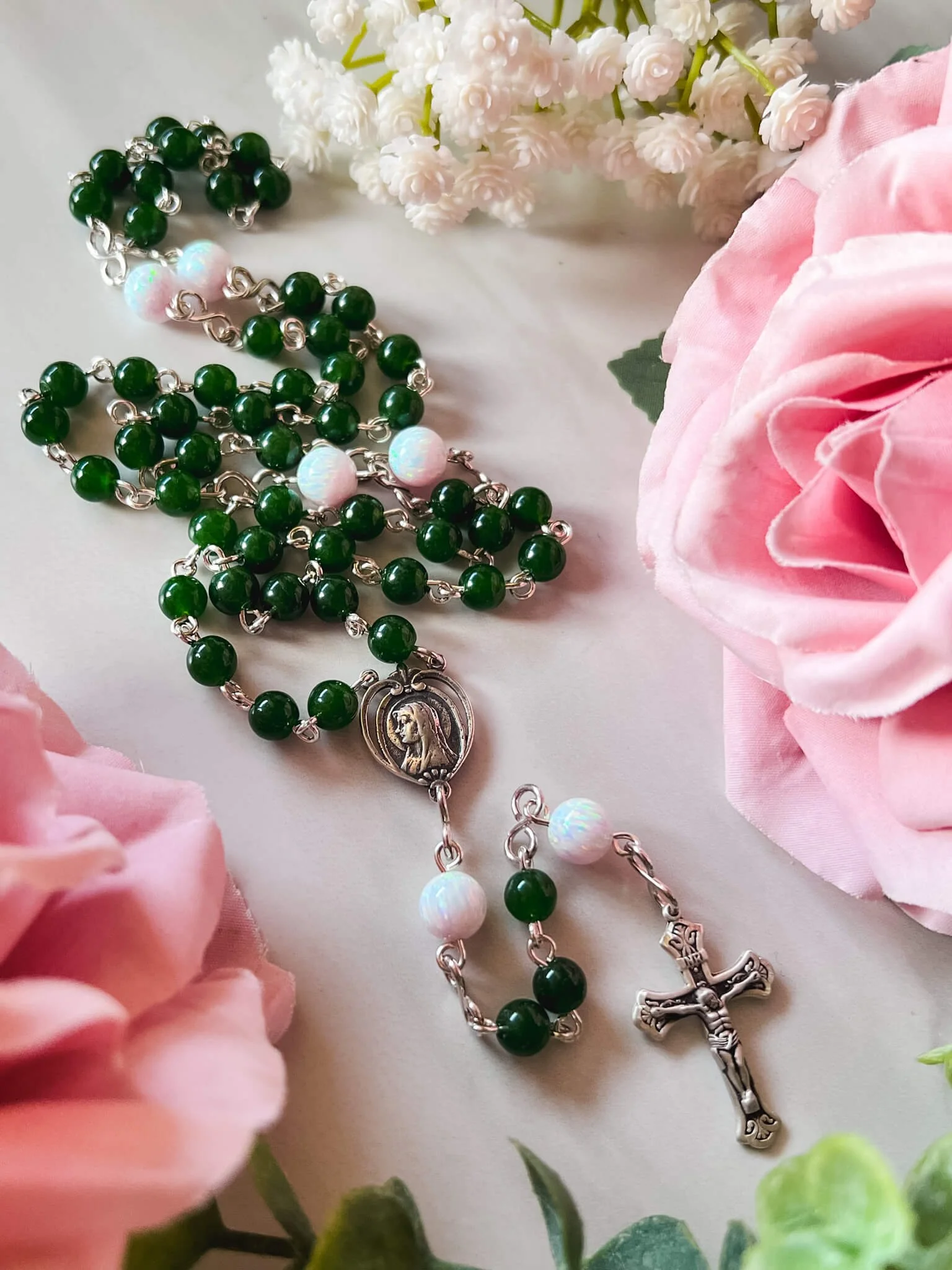 Taiwan Jade Rosary