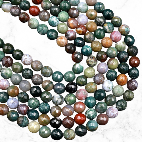 Indian Agate Gemstone Beads