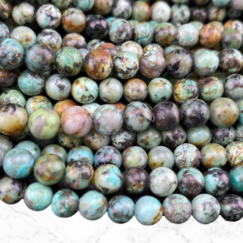 African Turquoise Gemstone Beads
