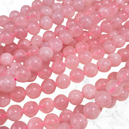 Rose Quartz Gemstone Beads