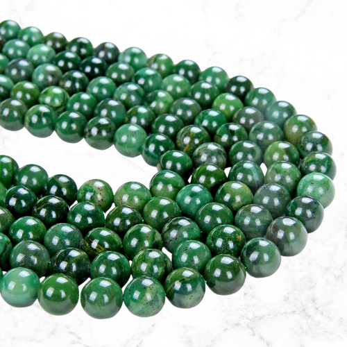 African Jade Gemstone Beads