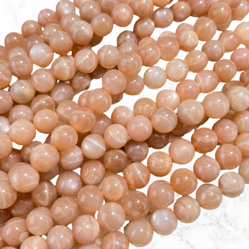 Sunstone Gemstone Beads