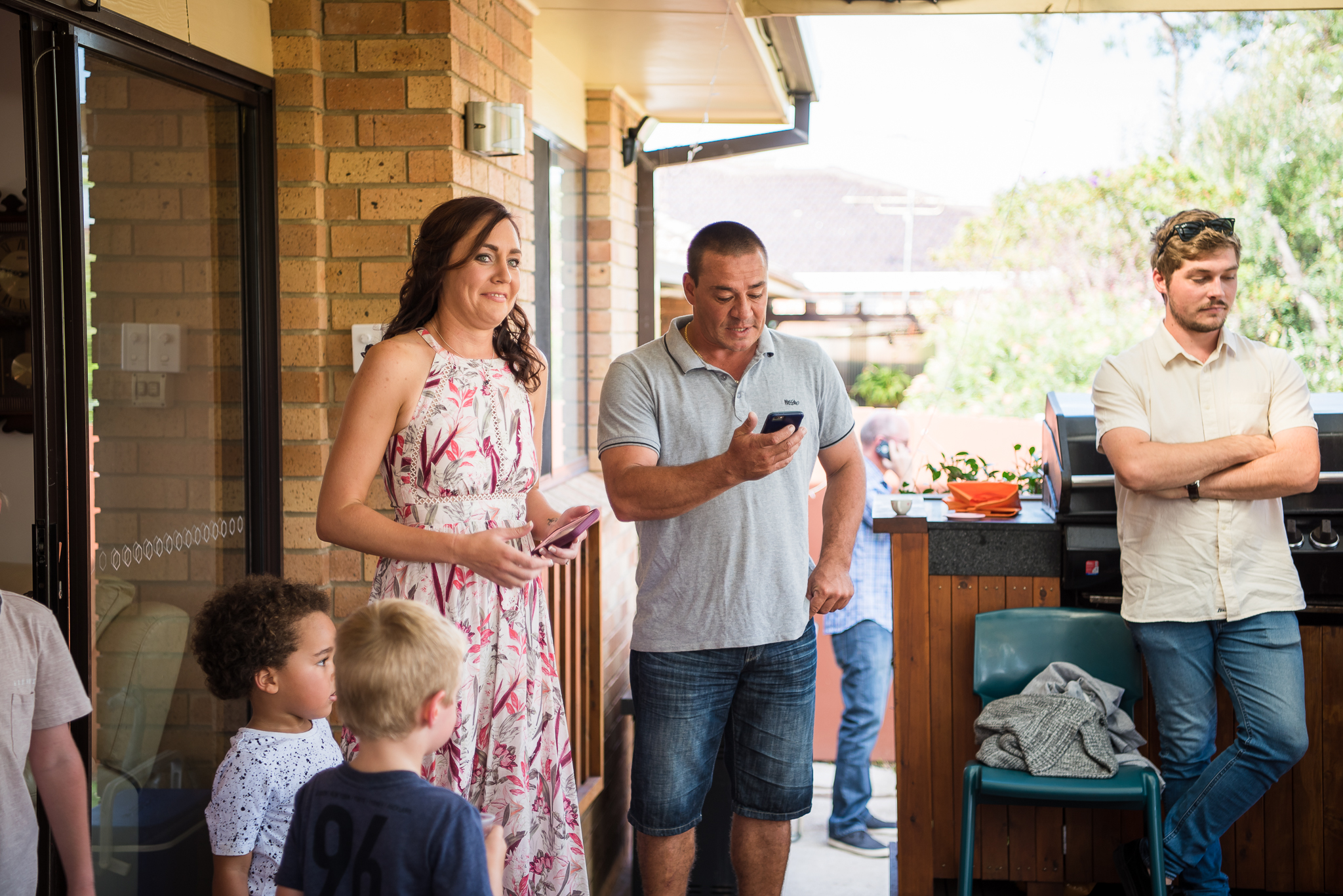suprise wedding announcement by the groom at sydney wedding
