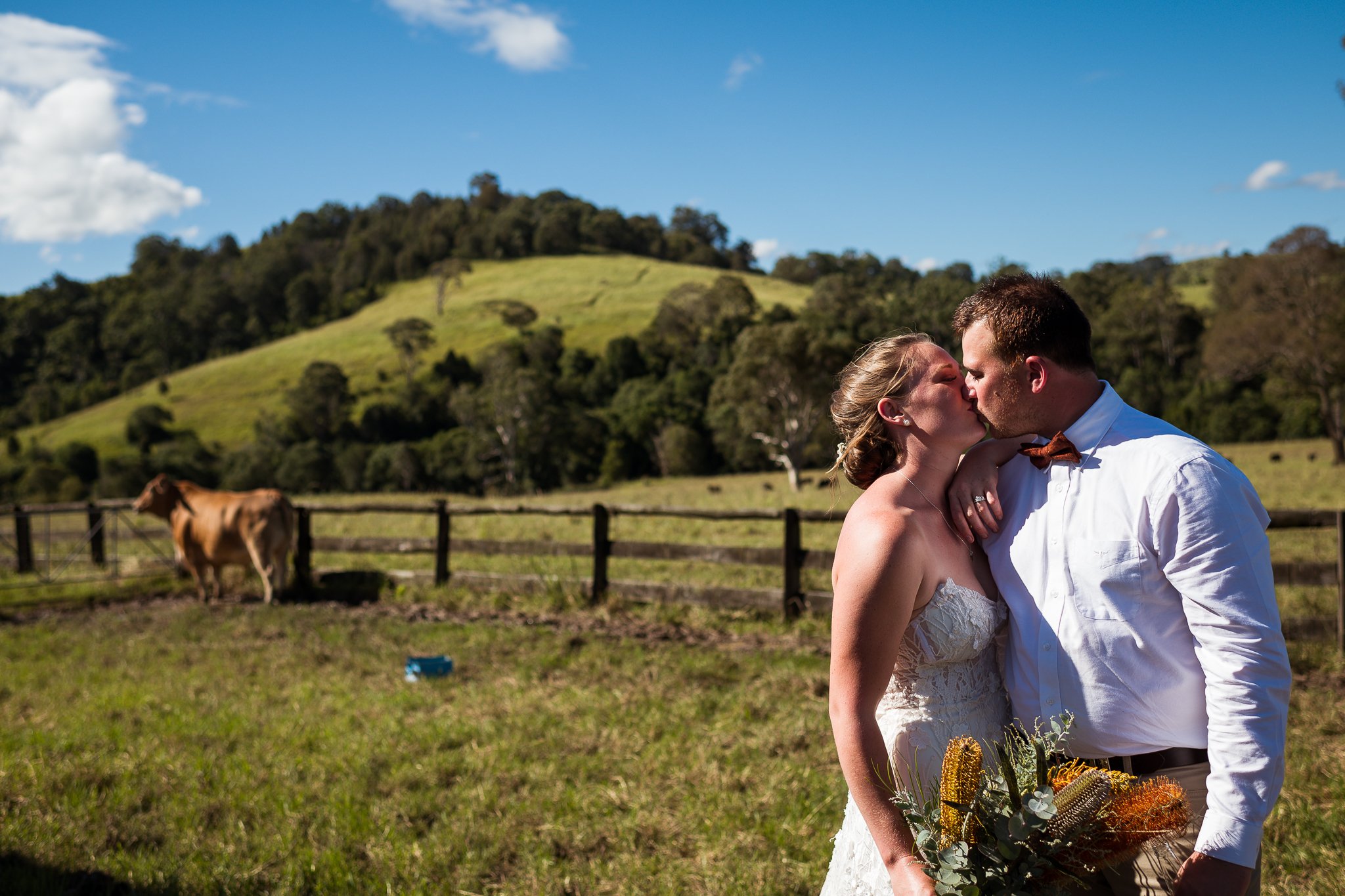 Victoria &amp; Curtis | Country Wedding | Bunyah NSW
