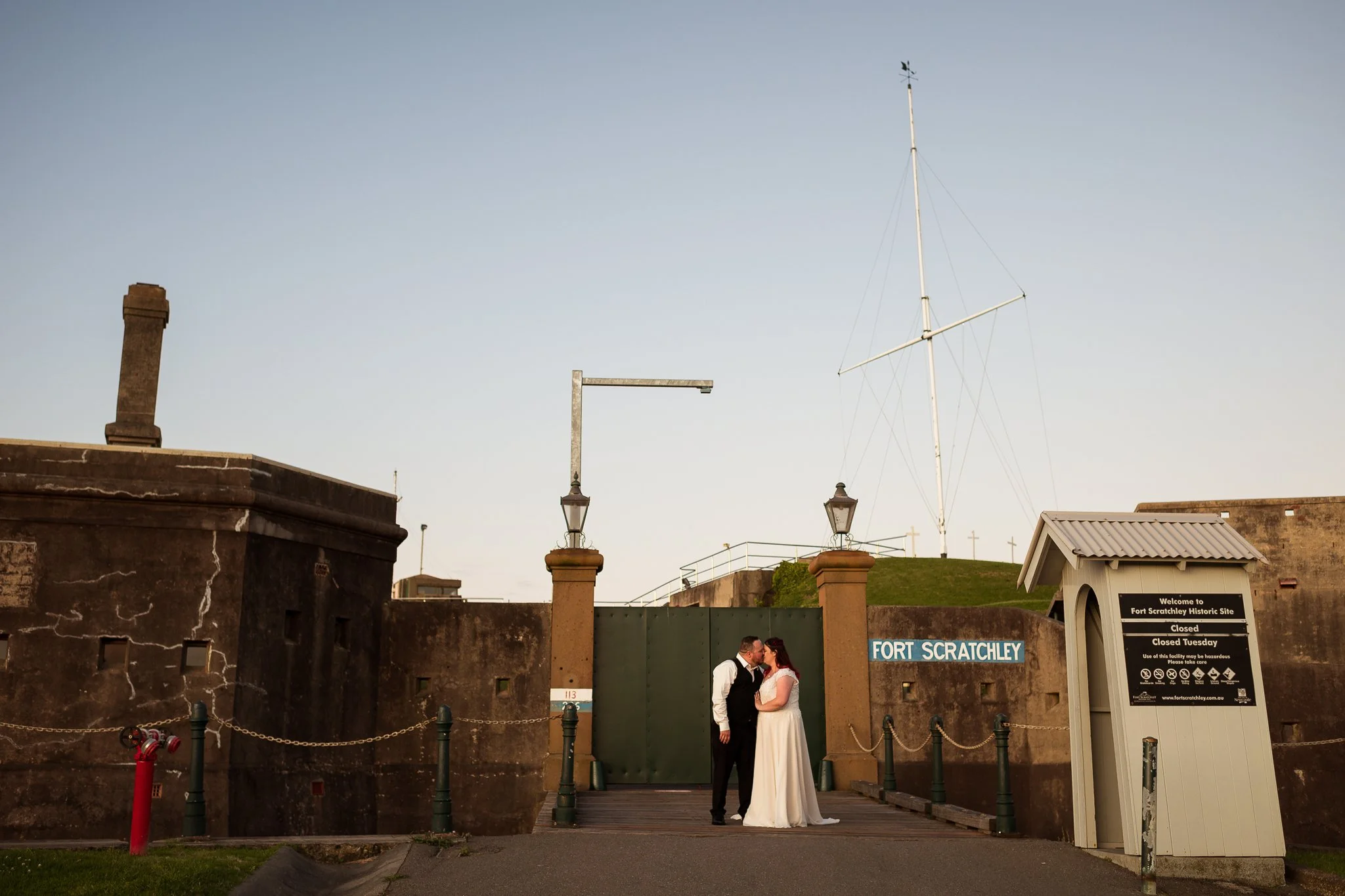 Chloe &amp; Nathan | Fort Scratchley | Newcastle Wedding