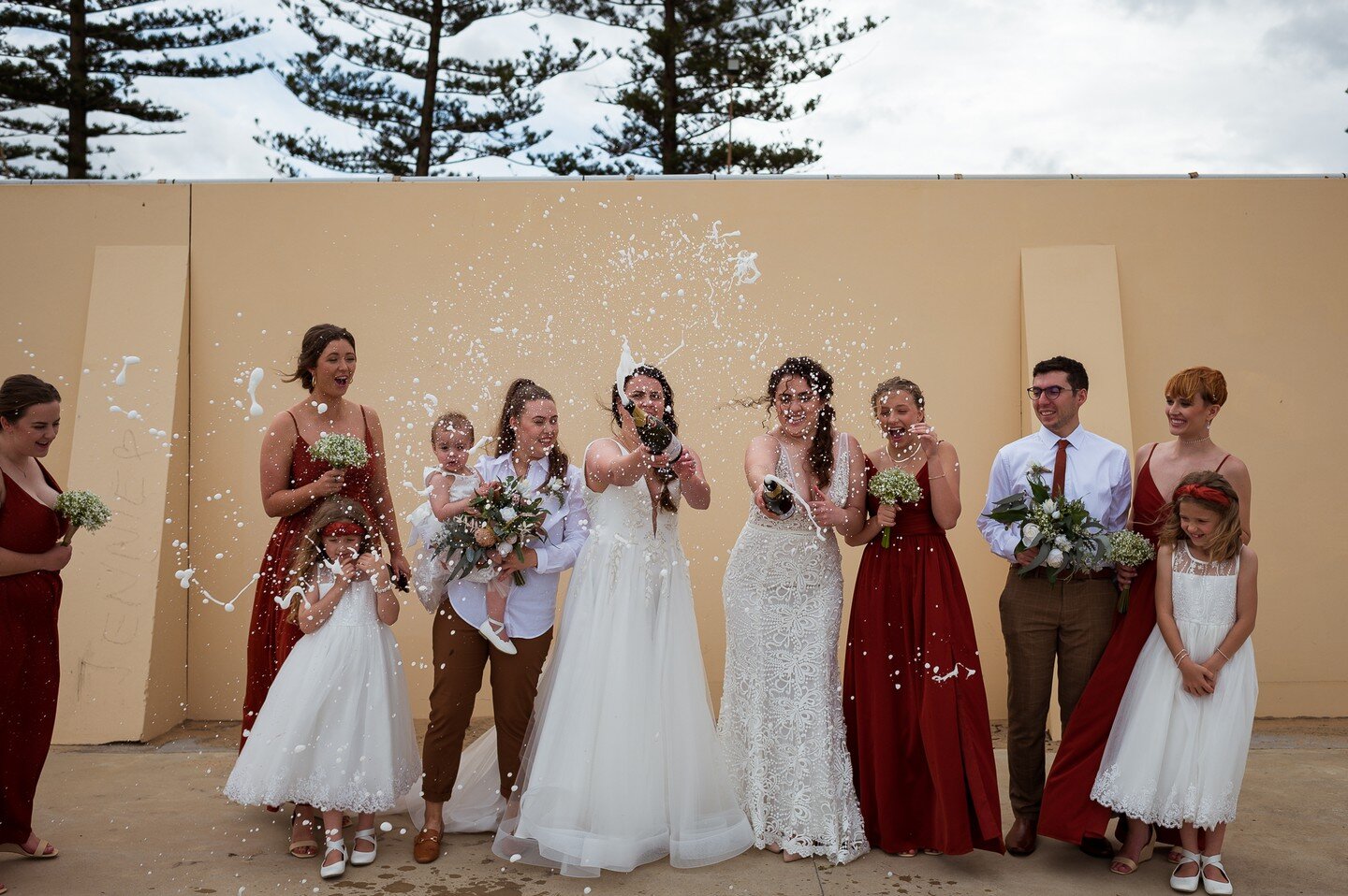 Brittany &amp; Bridy's wedding from the most popular wedding date last year (22.10.22) has just hit the blog. 
I would love for you to go check it out. Link in bio 

#weddingblog #weddingday #beachwedding #wollongongwedding #twobrides #mrsandmrs #sam