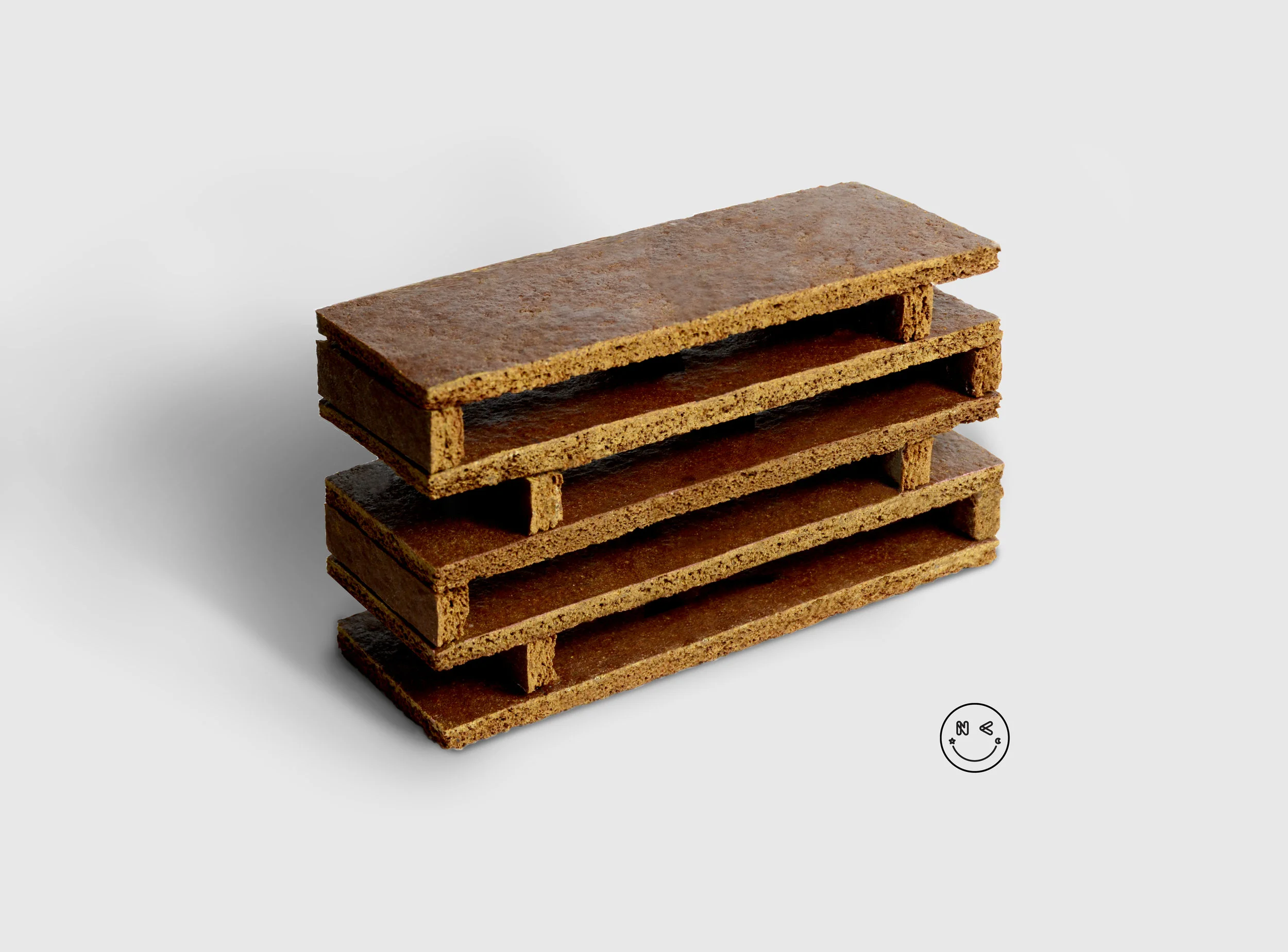 Newspaper Shelves by Walter Gropius