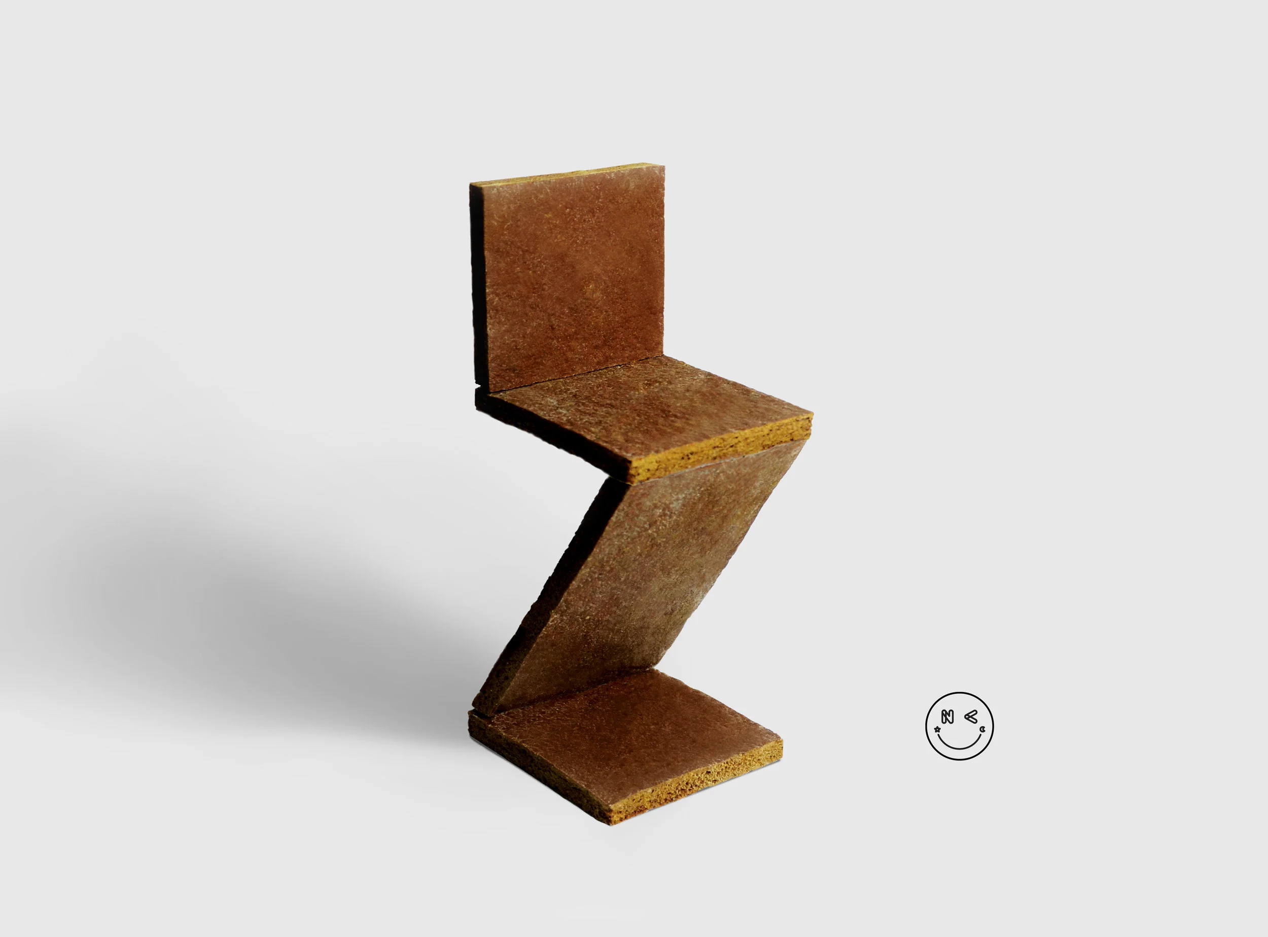Zigzag Chair by Gerrit T. Rietveld