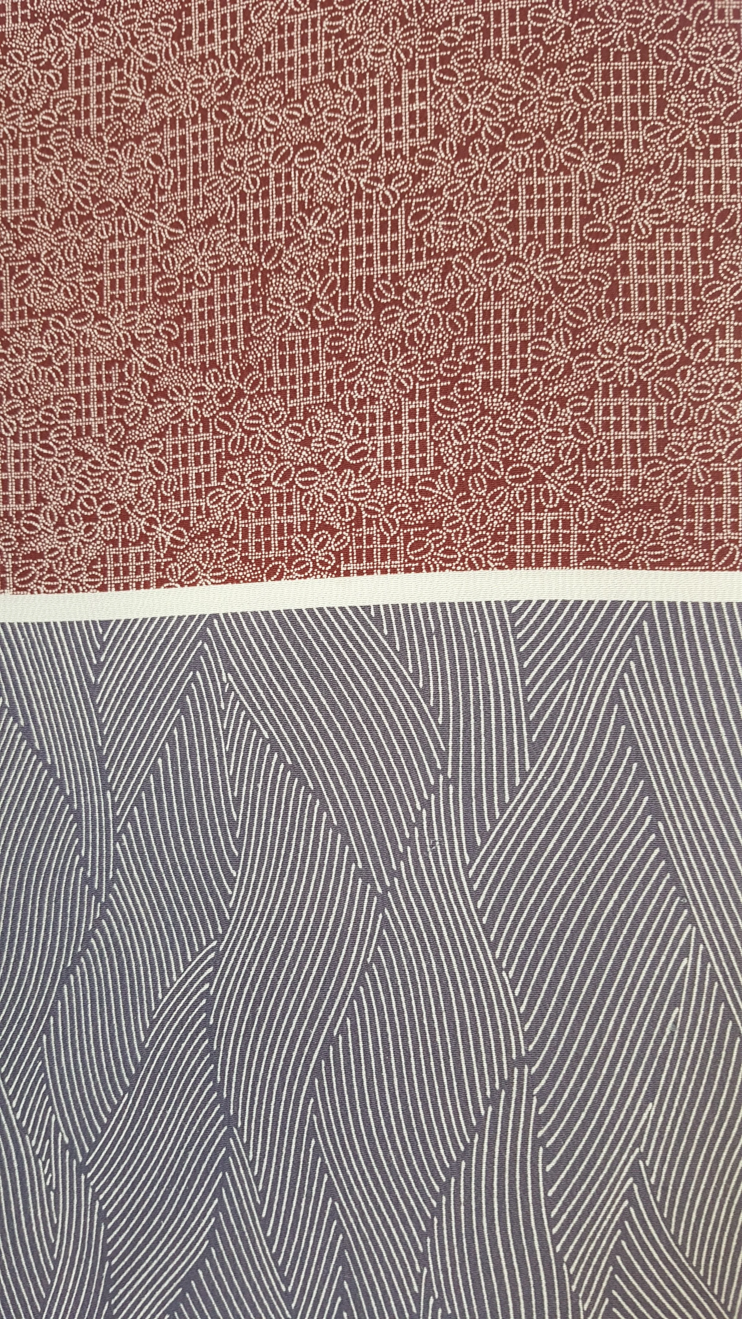 1134c Kimono Salesman’s sample silk fabric roll.jpg