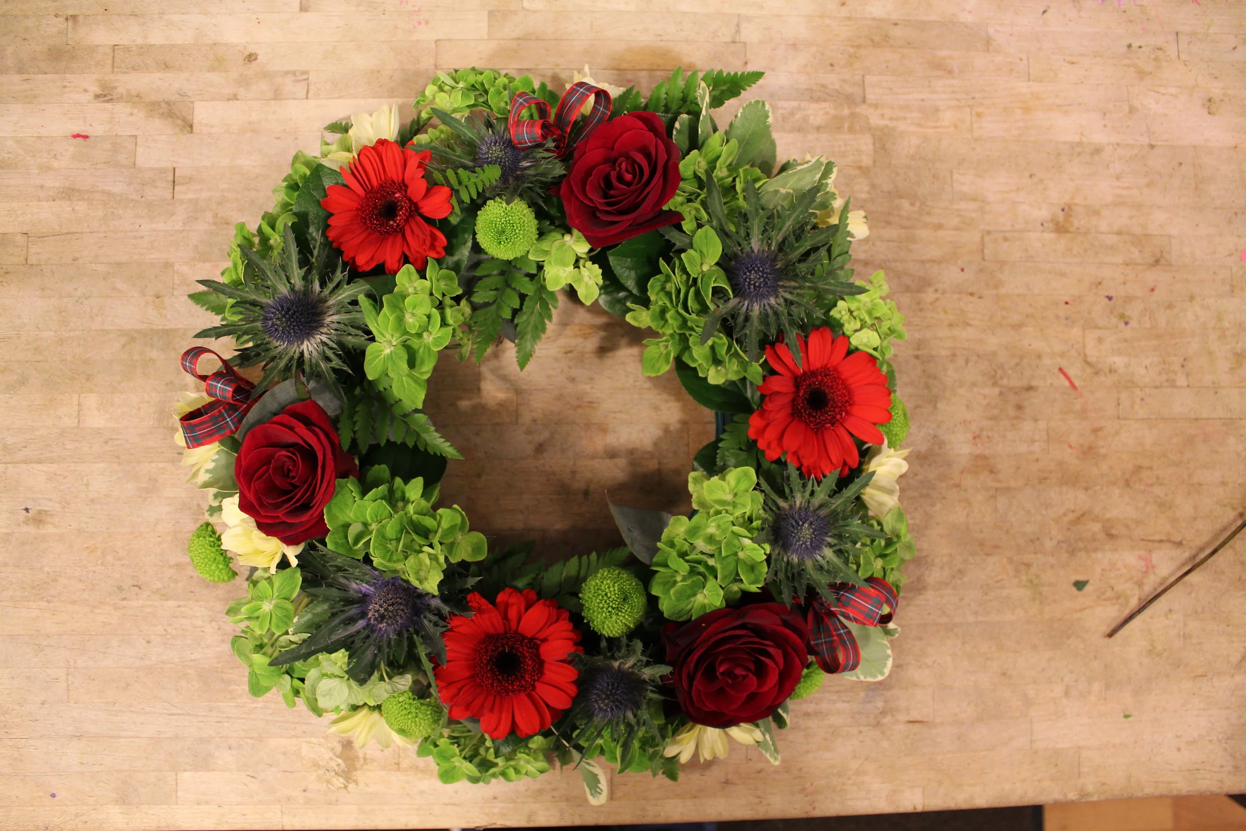 Scottish Red & Green