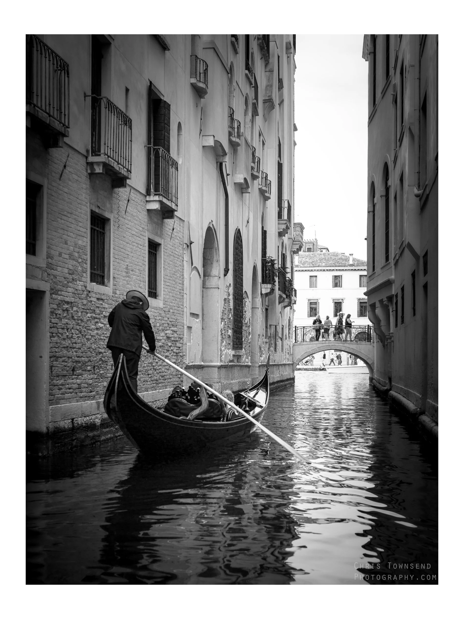 The gondala. Venice, Italy
