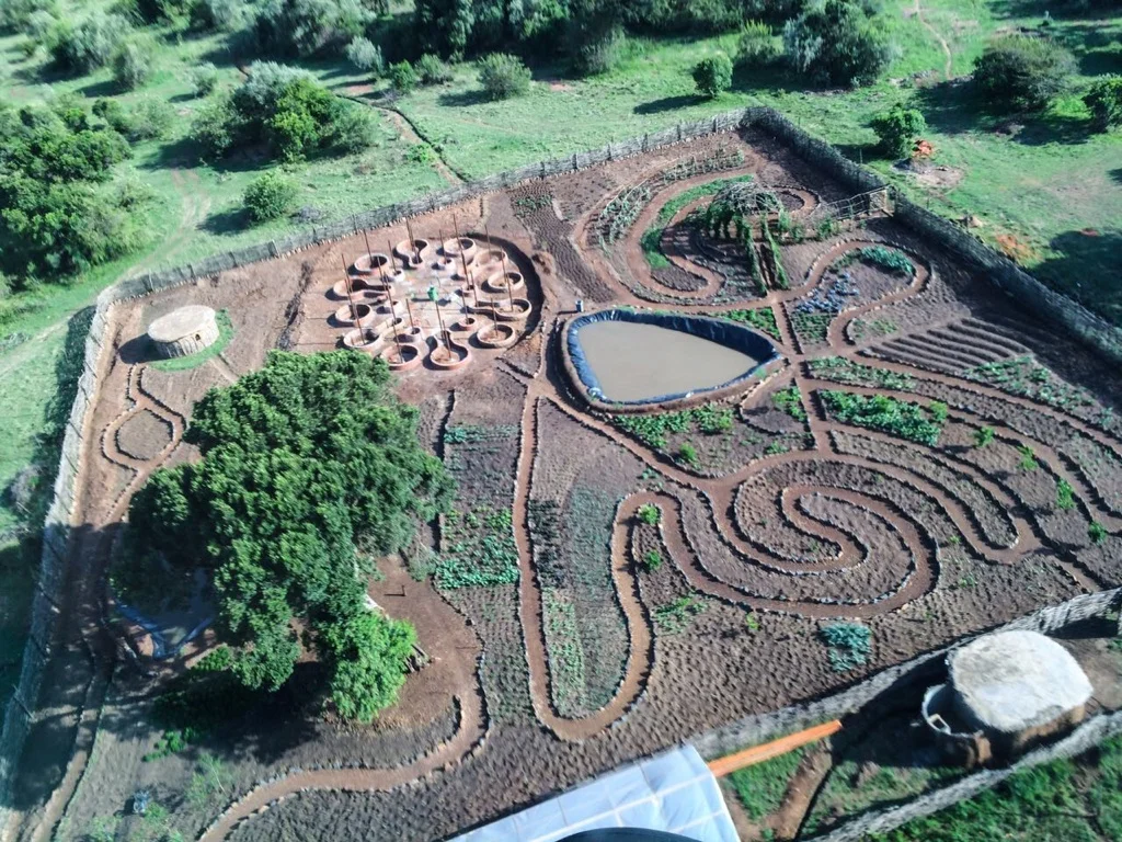 Shamba Masterplan viewed from above