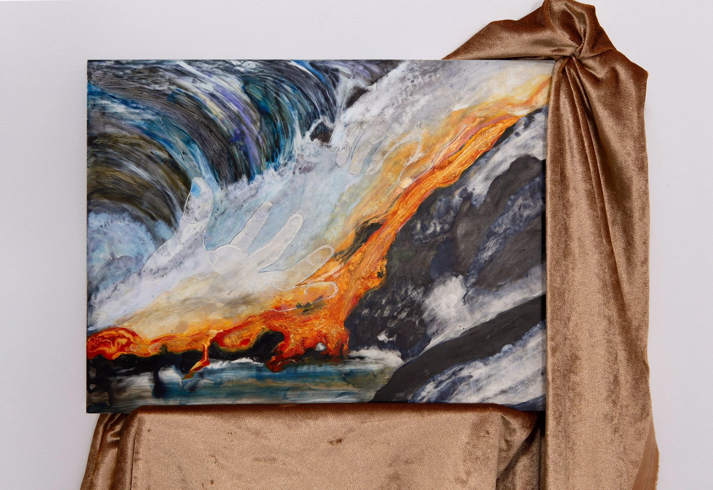 ‘She erupted and flowed hot until she reached her sisters’ powerful sea.’