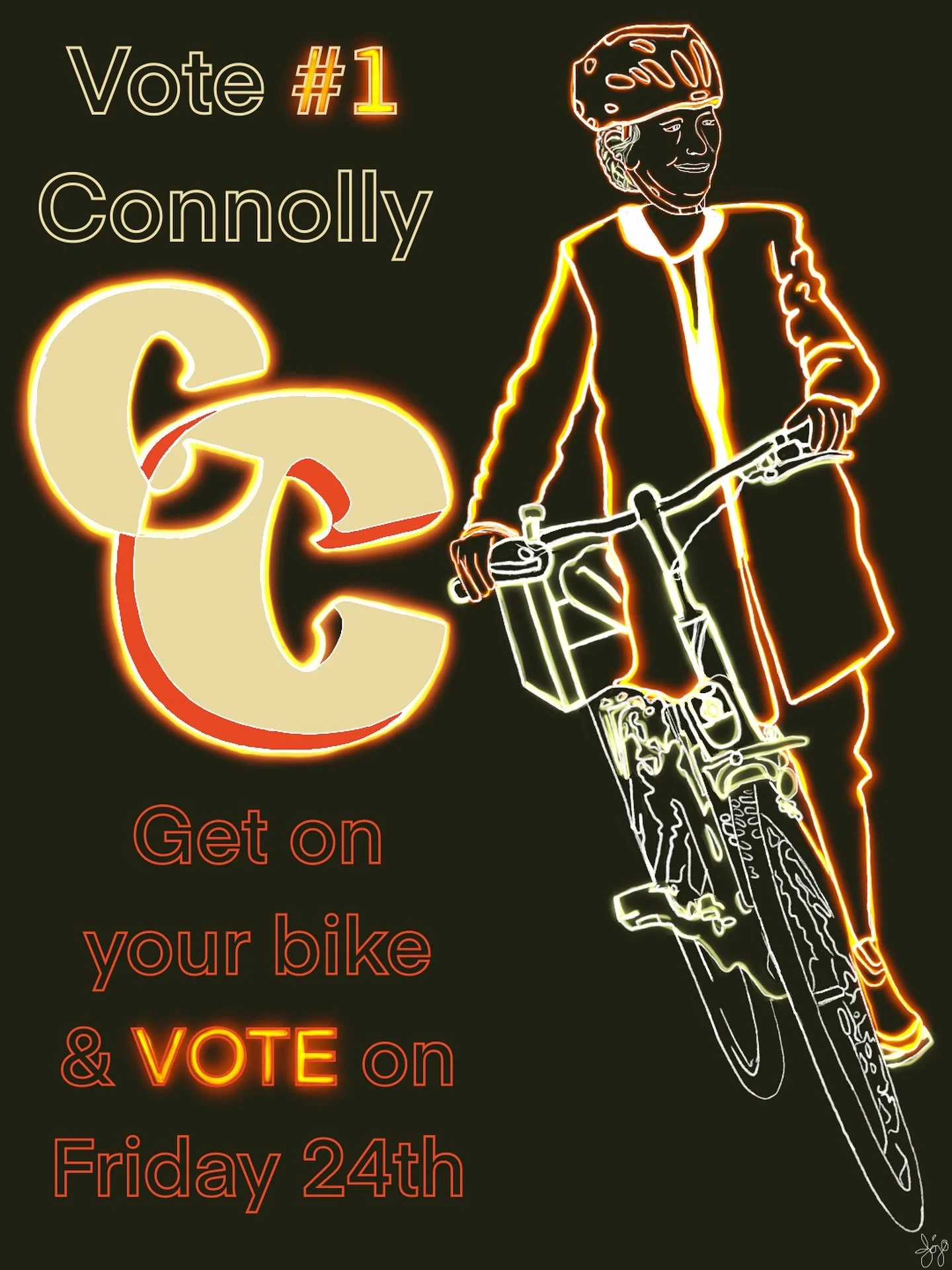 Get out and VOTE #1 Catherine Connolly. Make your plan of how &amp; when you will get to your polling station on Friday 24th.