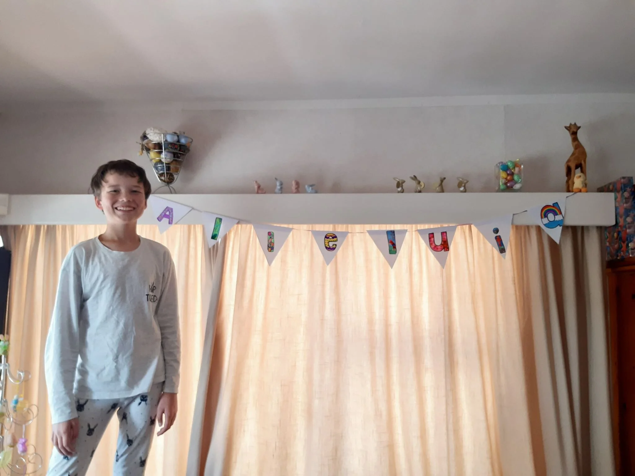 Alleluia banner hung up.jpg