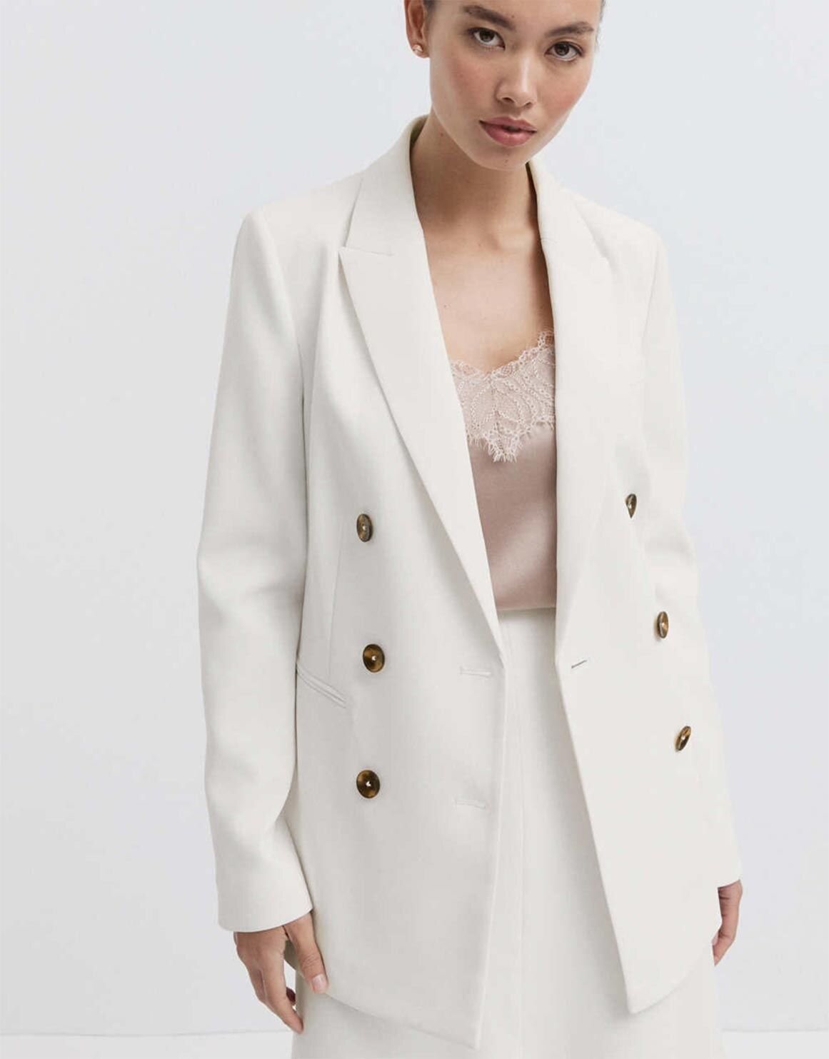 witchery white blazer