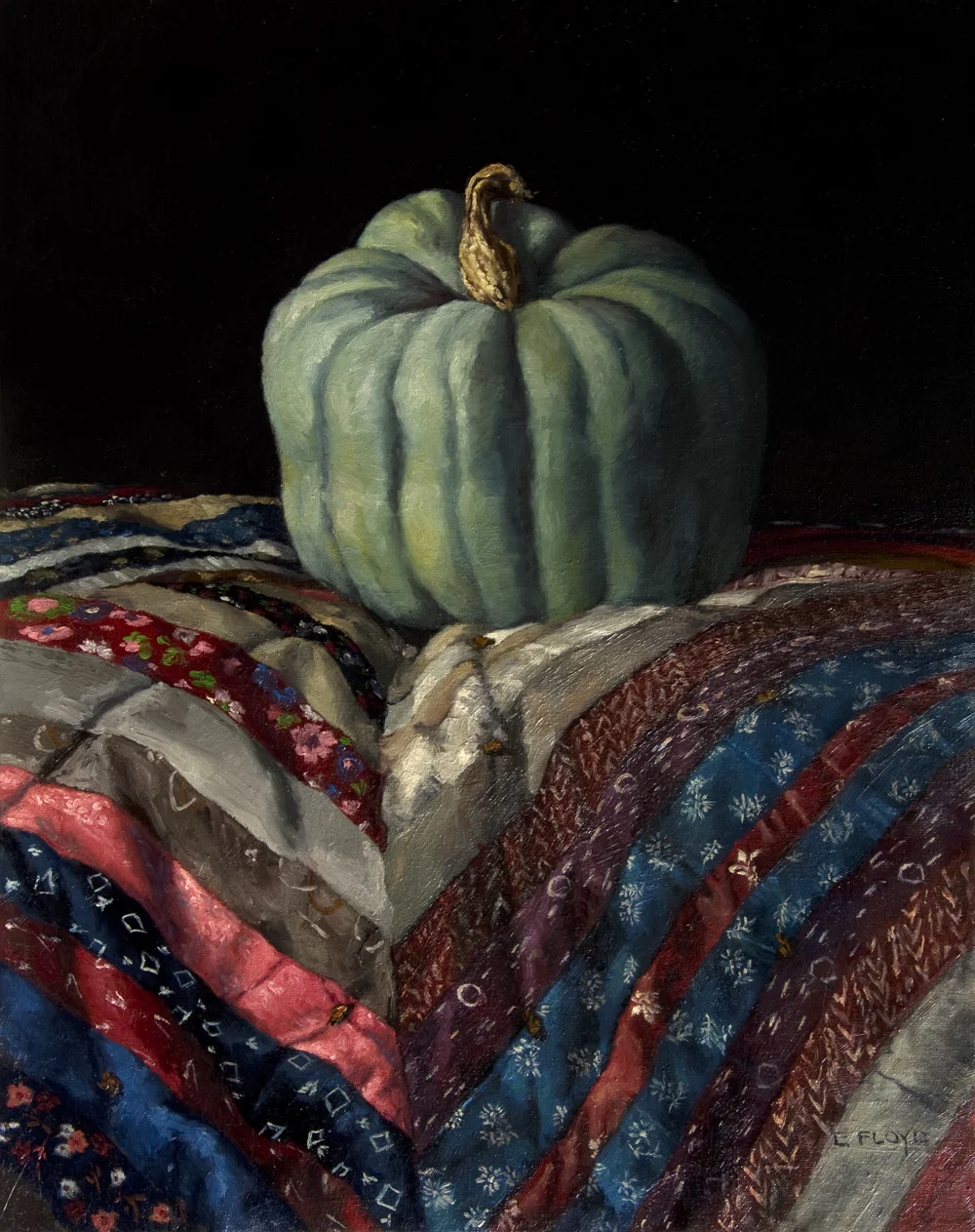 Jarrahdale Pumpkin, 20 x 16 inches