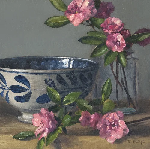 Azaleas and Bowl