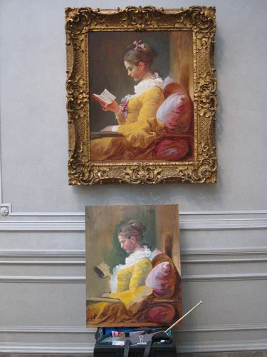 Week 4: Young Girl Reading by Jean-Honore Fragonard