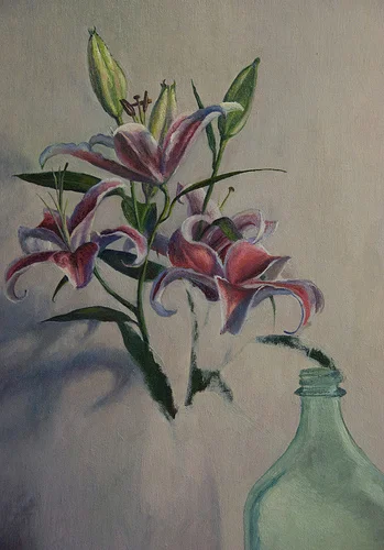 WIP {Oriental Lilies}