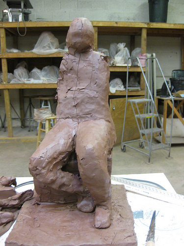 Figurative Sculpture {a work in progress}
