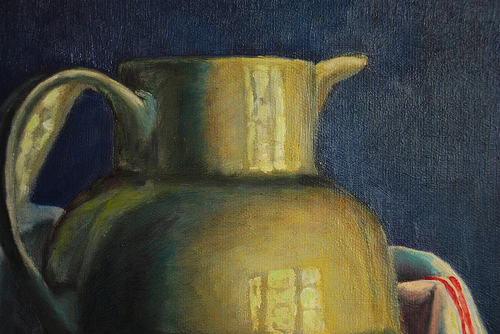 Current Painting on the Easel