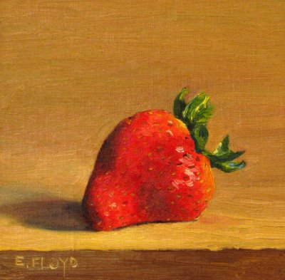 Strawberry Still Life Painting