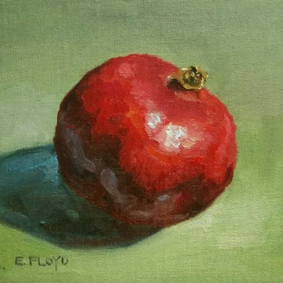 Pomegranate Still Life & Thoughts