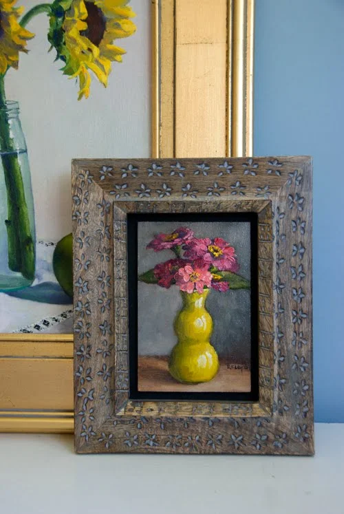 Zinnias & Saying Hello