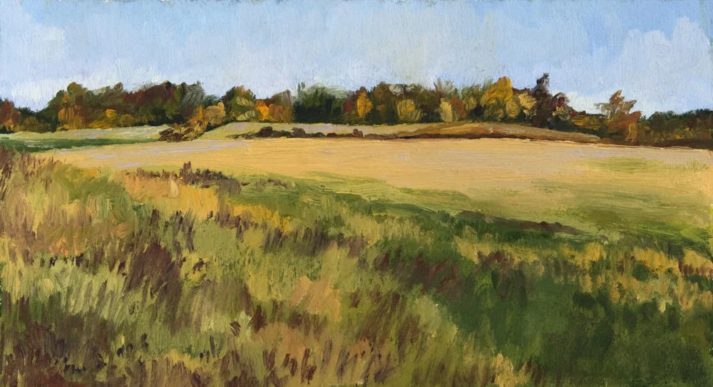 Loudoun County Fields, 5 x 9 inches