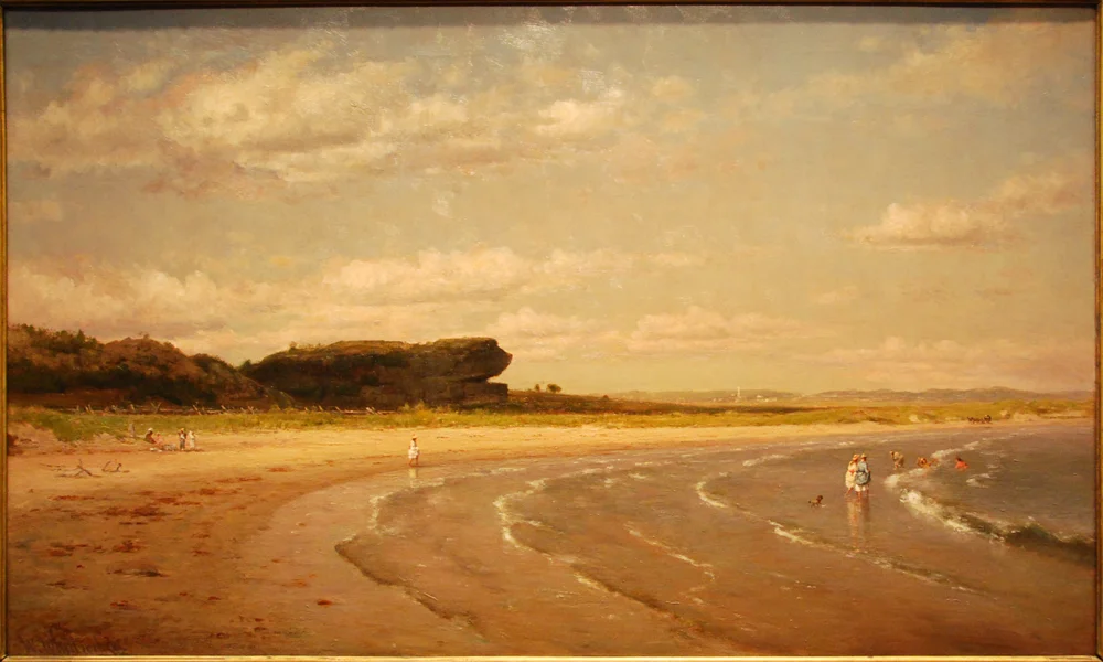Second Beach, Newport by Worthington Whittridge:  Session 1