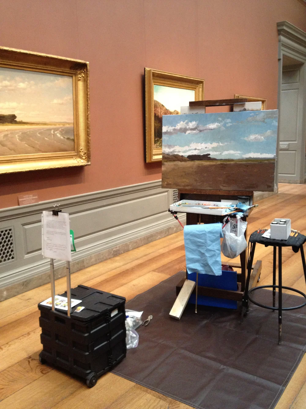 Second Beach, Newport by Worthington Whittridge: Session 2